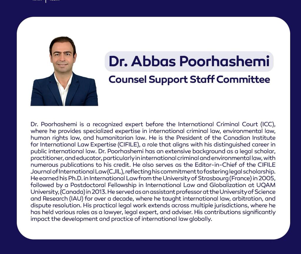 Dr. Abbas Poorhashemi Re-elected as ICCBA Committee Member